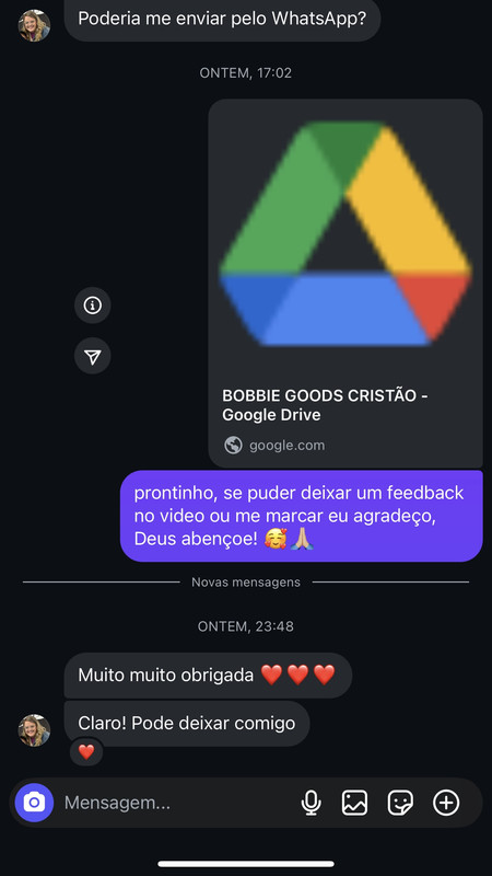 Depoimento de Mariana